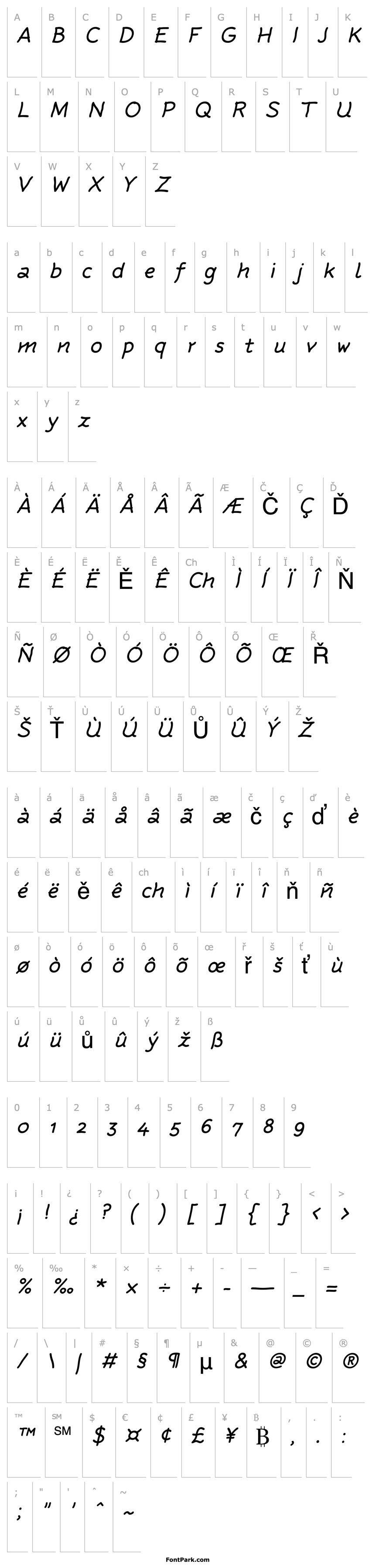 Overview Rattlescript-RegularOblique