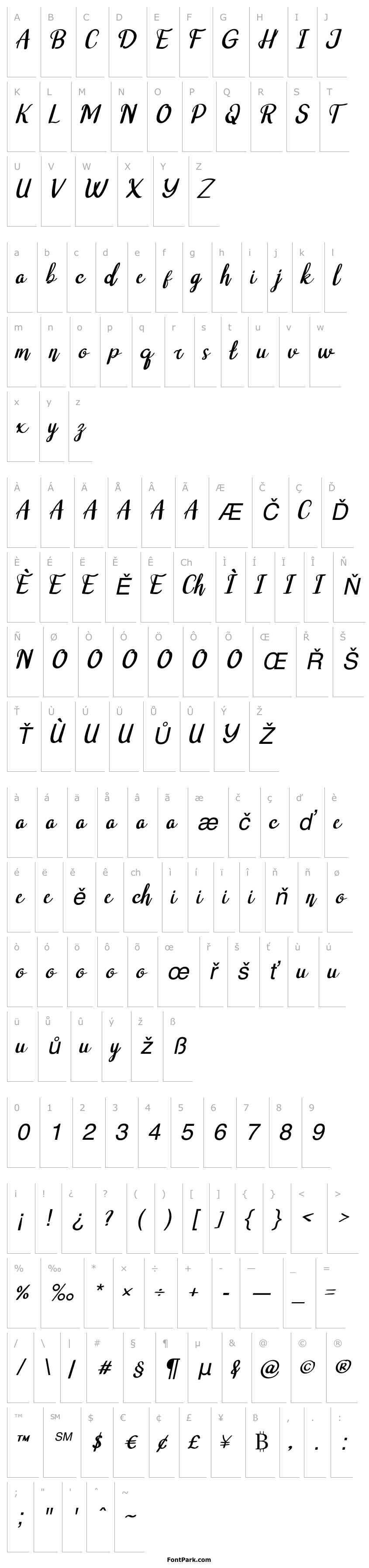 Overview Raxeyti Italic