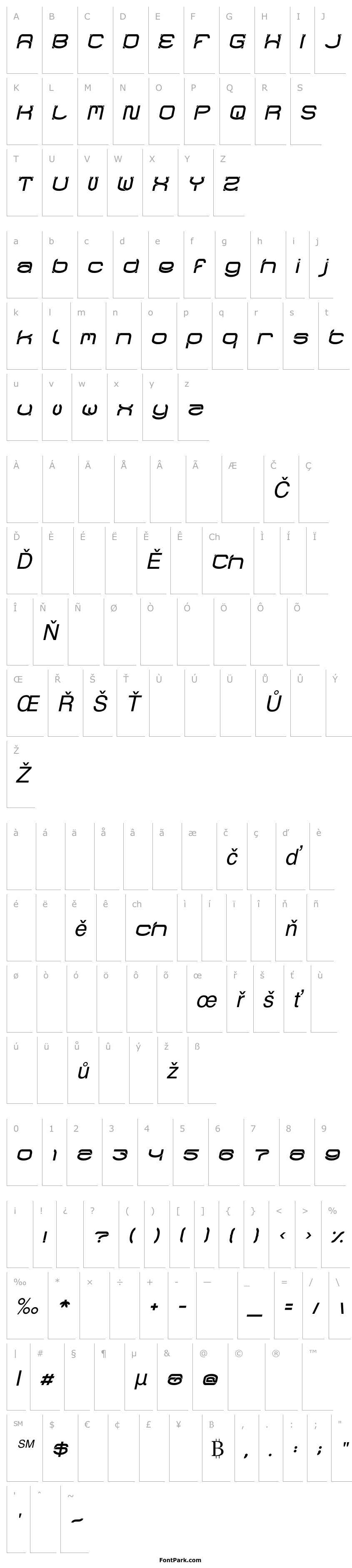 Overview RAYNALIZ Italic
