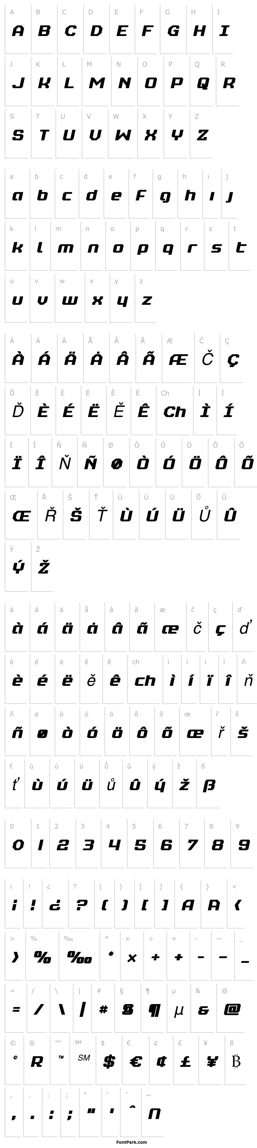 Přehled Realpolitik Semi-Bold Semi-Italic
