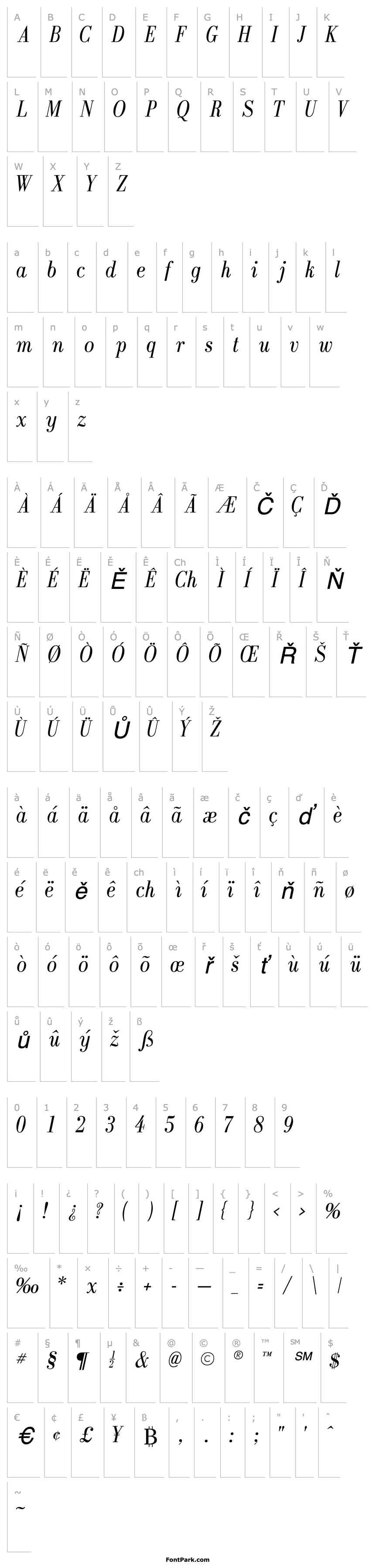 Overview RecitalSSK Italic