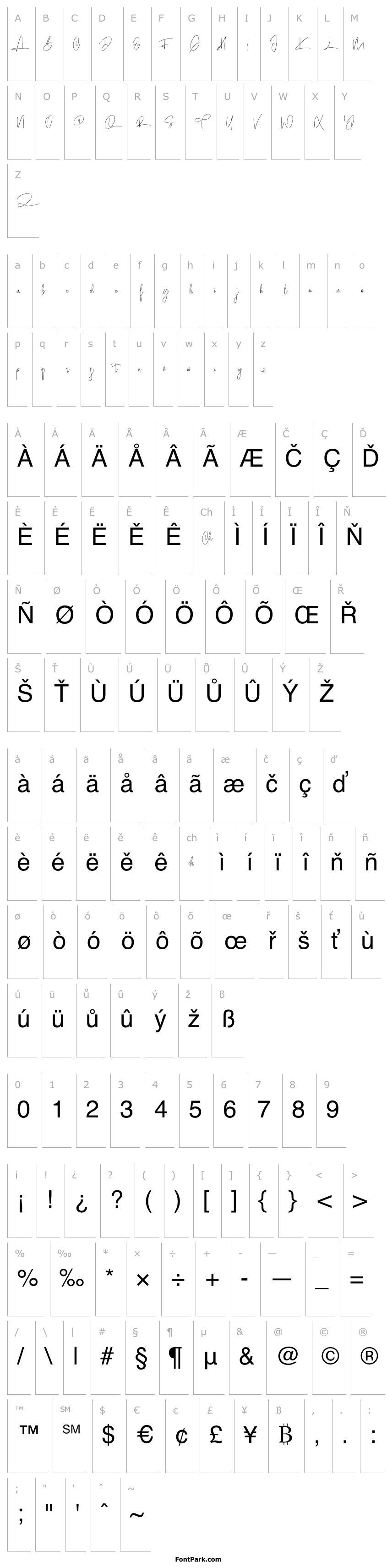 Přehled Red Chute Free Font Regular
