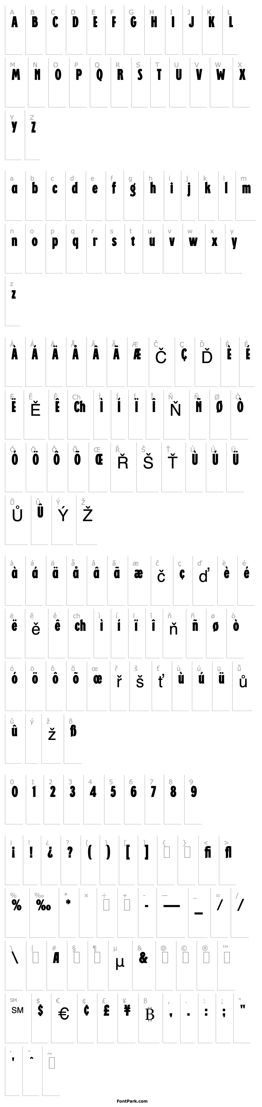 Overview Regatta Condensed LET Plain:1.0