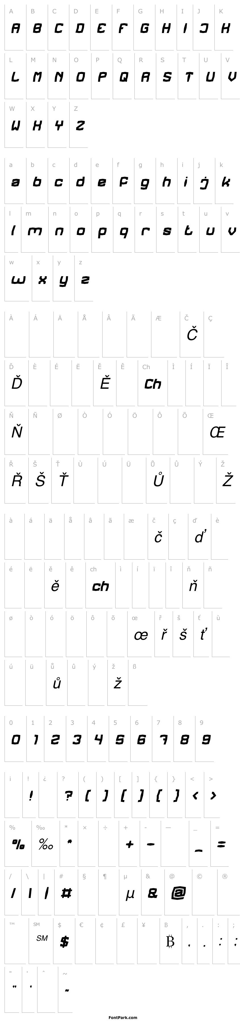 Přehled REGGAE BASS Italic