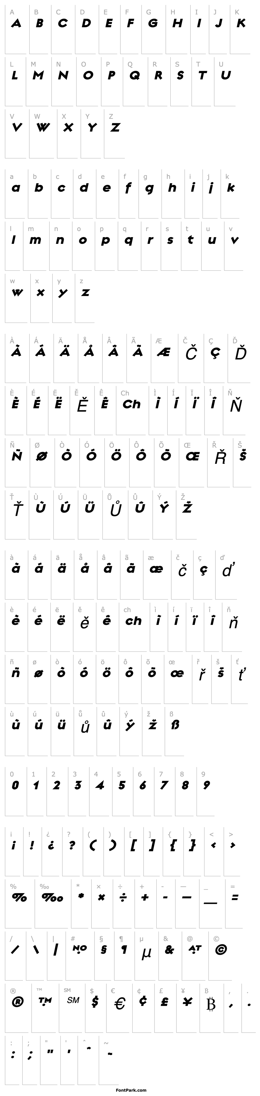 Overview Regulator-HeavyItalic