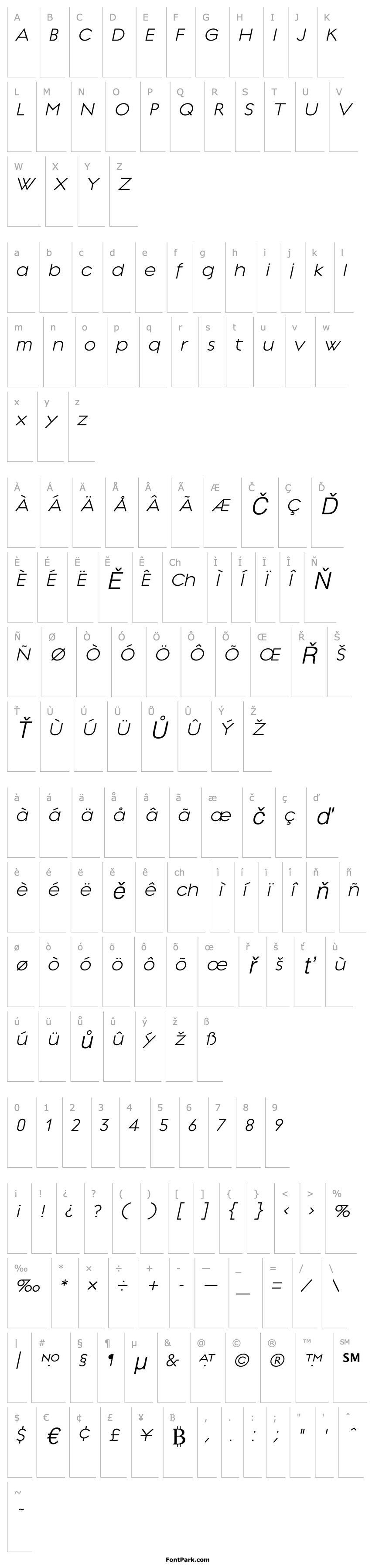 Overview Regulator-LightItalic