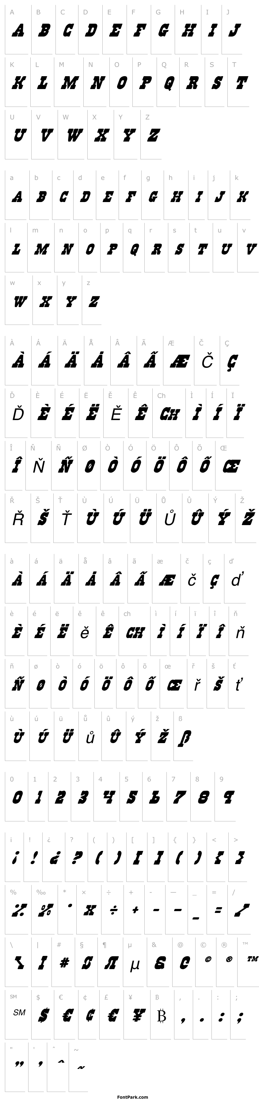 Přehled Regulators Italic