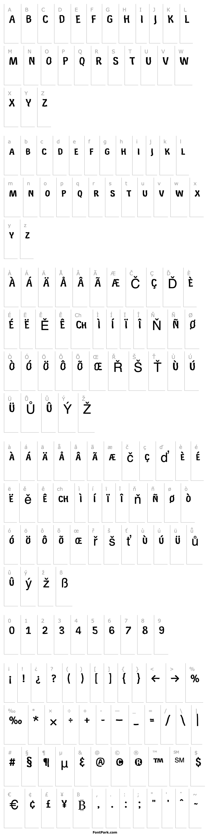 Overview Rekord Caps