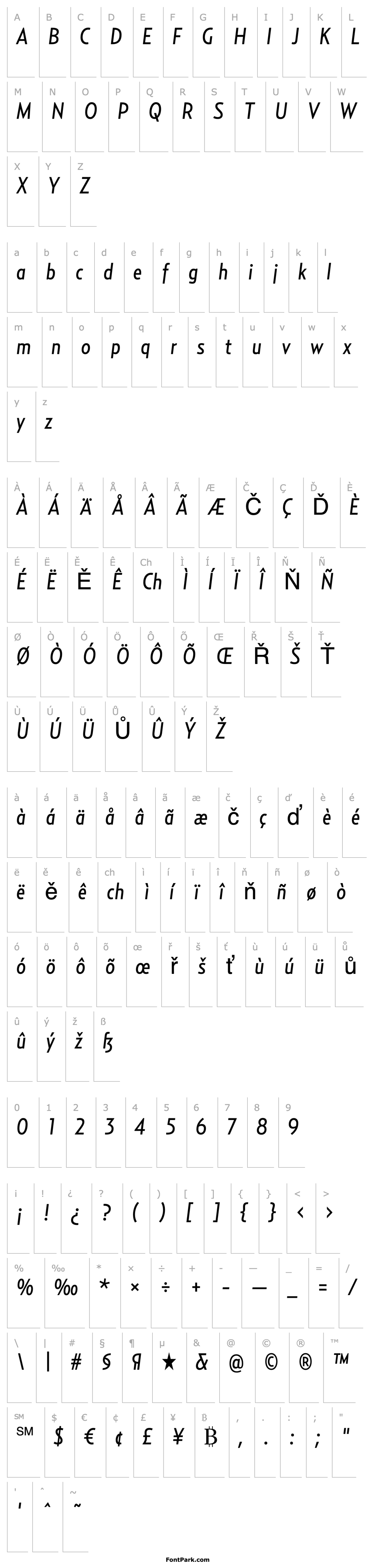 Overview RelayCond-RegularItalic