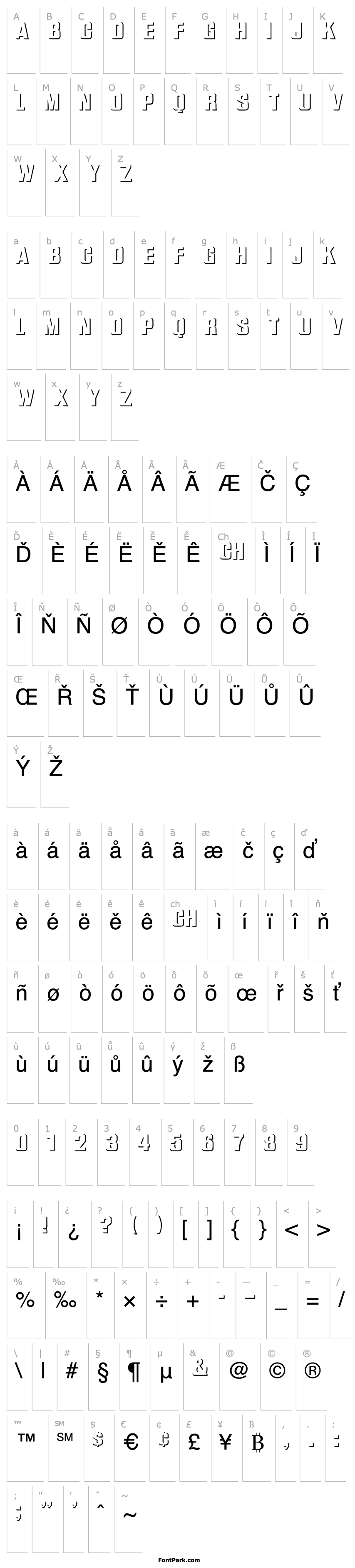 Overview Relief Grotesk