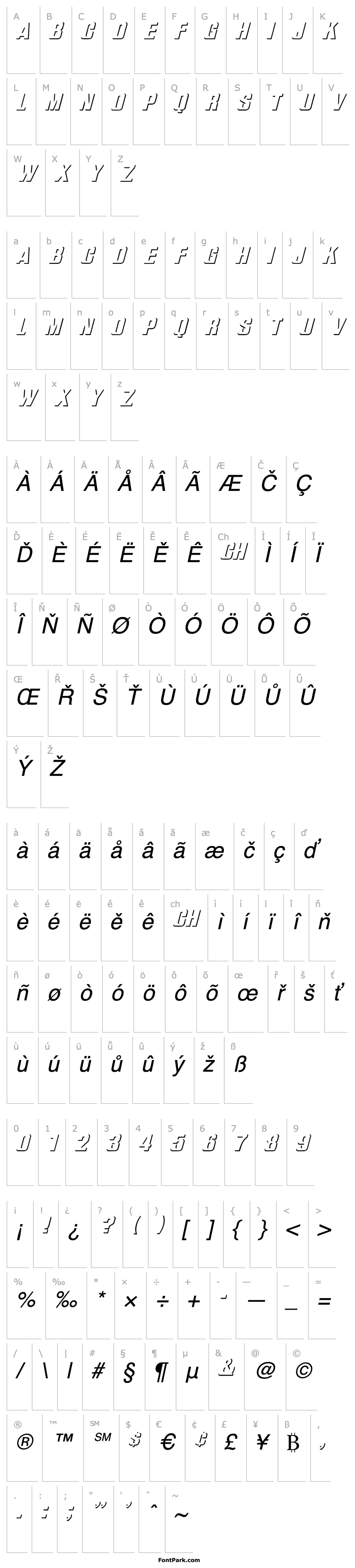 Overview Relief Grotesk Italic