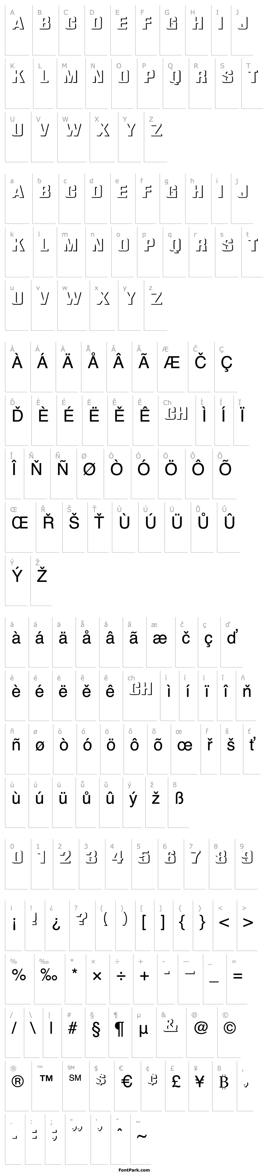 Overview Relief Grotesk Wide