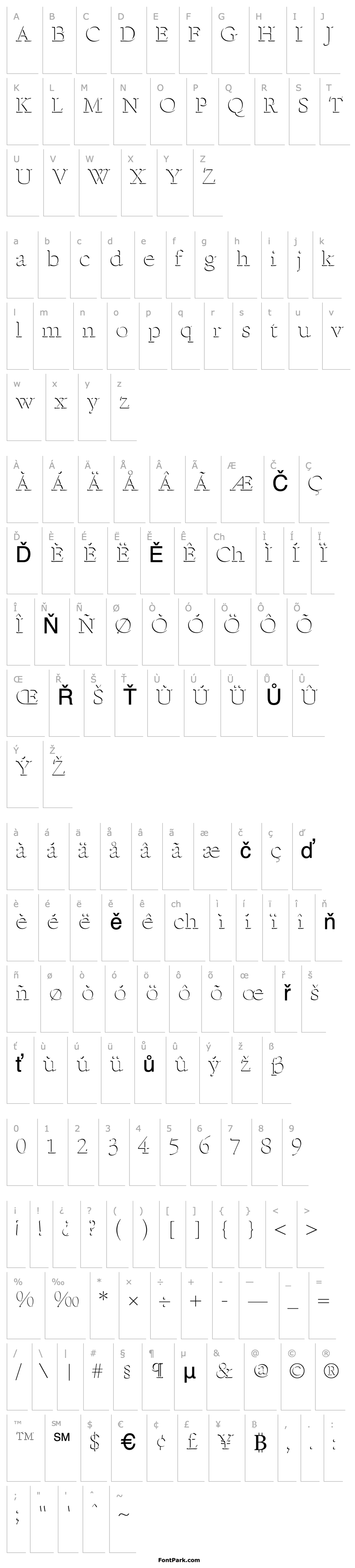 Overview Relief-Serif