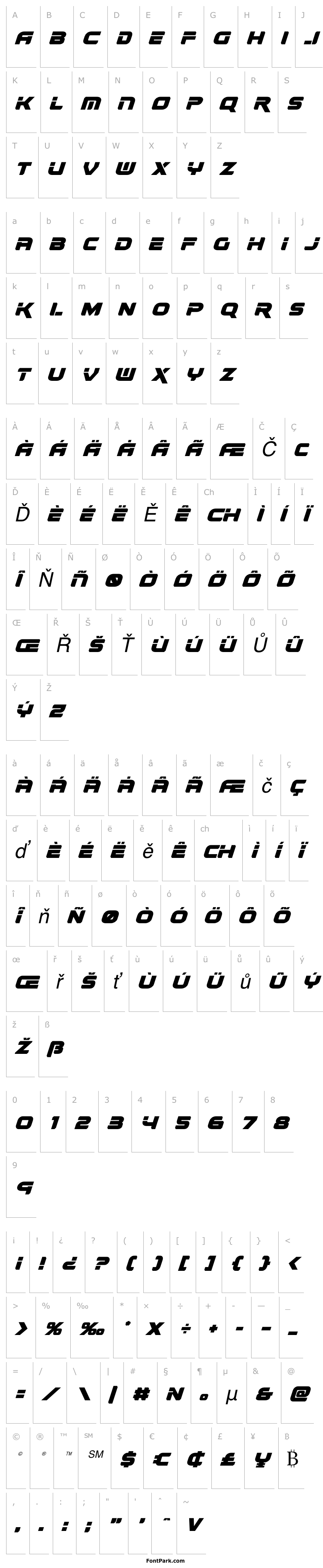 Overview Renegado Super-Italic