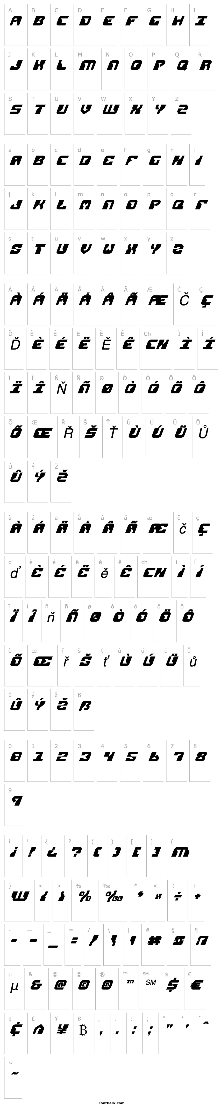 Přehled Replicant Italic