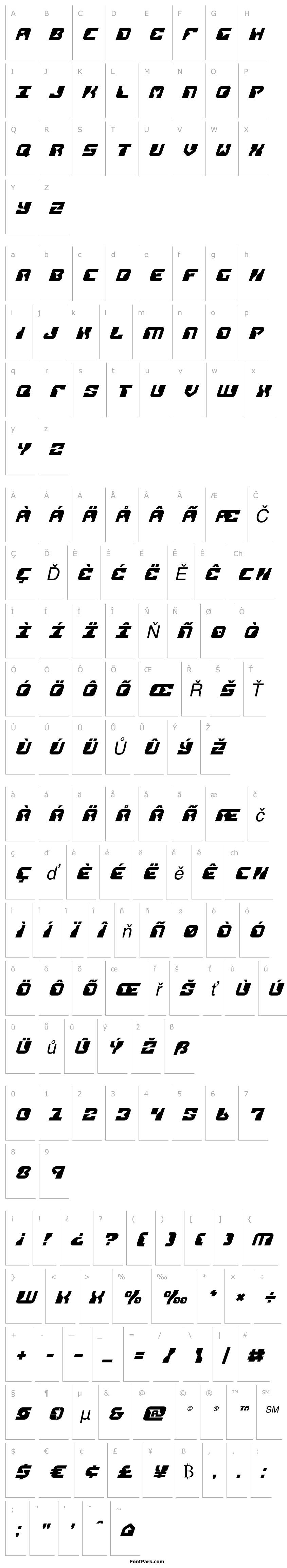 Overview Replicant Title Italic