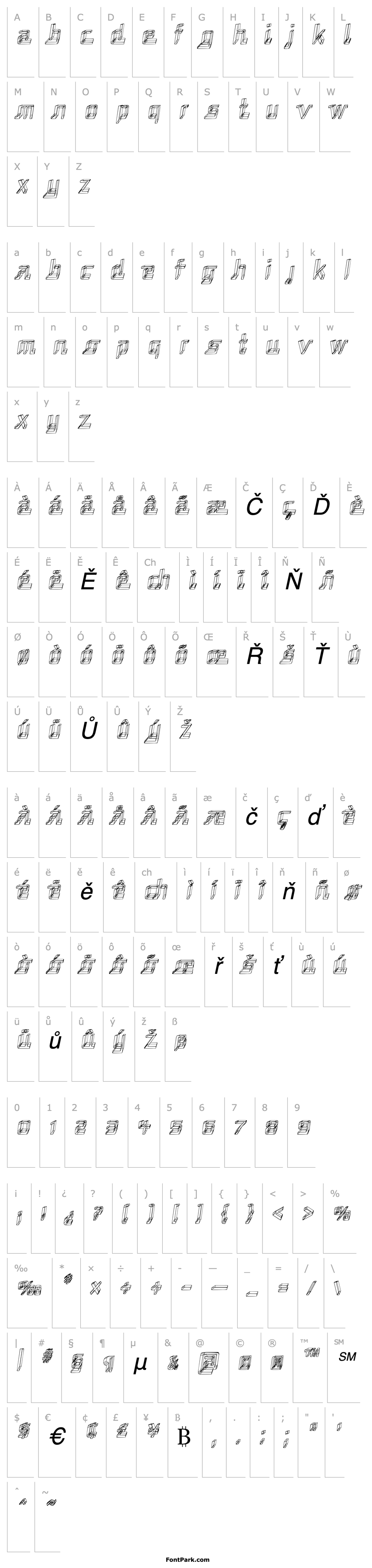 Overview Republika Cnd - Sktech Italic