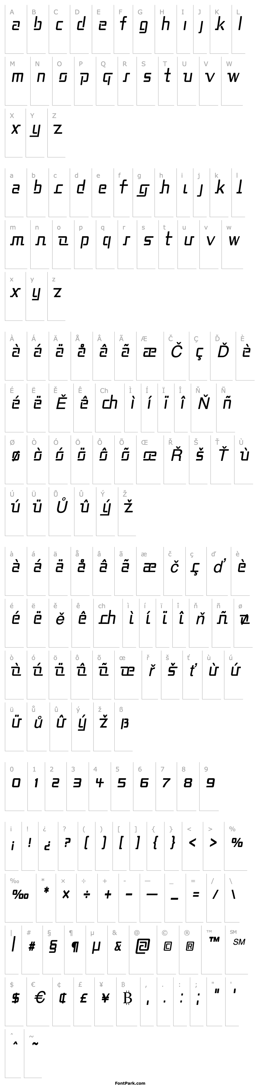 Overview Republika II Cnd - Haze Italic