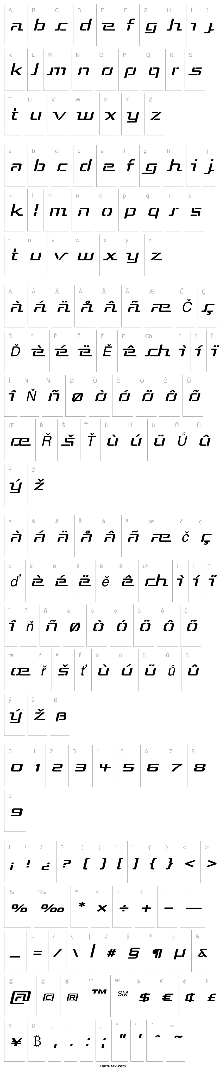 Přehled Republika III Exp Italic