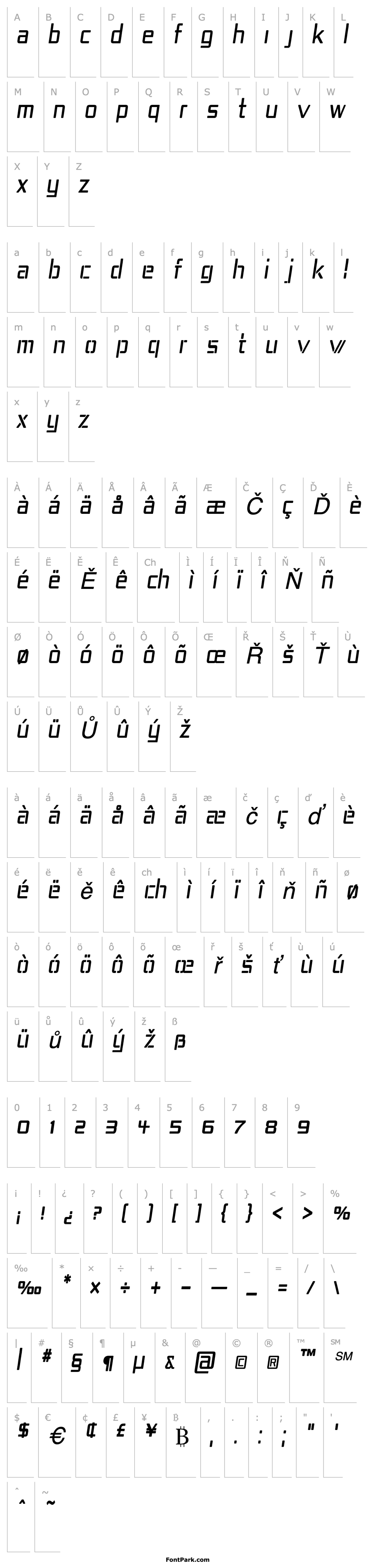 Overview Republika IV Cnd - Haze Italic