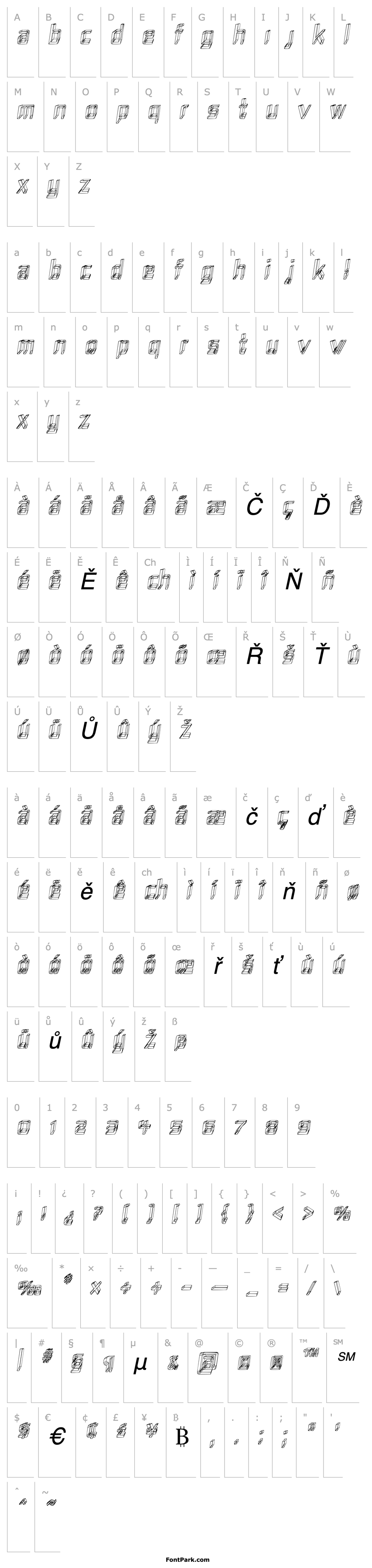 Overview Republika IV Cnd - Sketch Italic