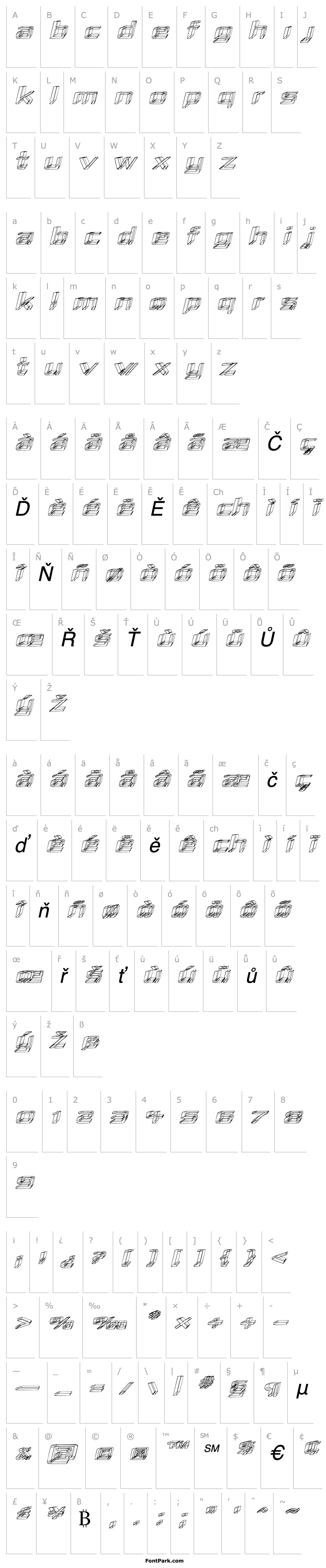 Overview Republika IV Exp - Sketch Italic