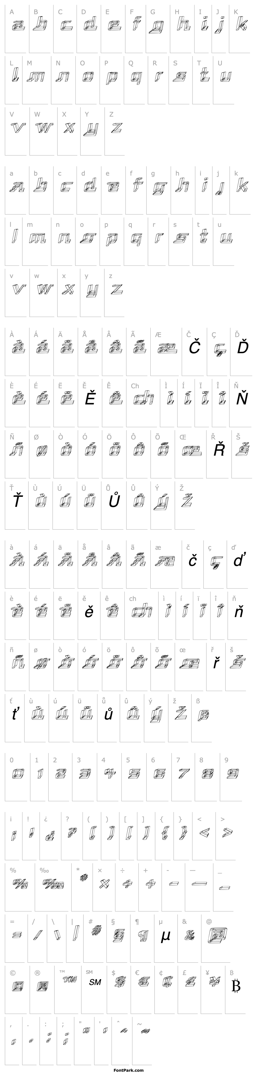 Overview Republika - Sktech Italic