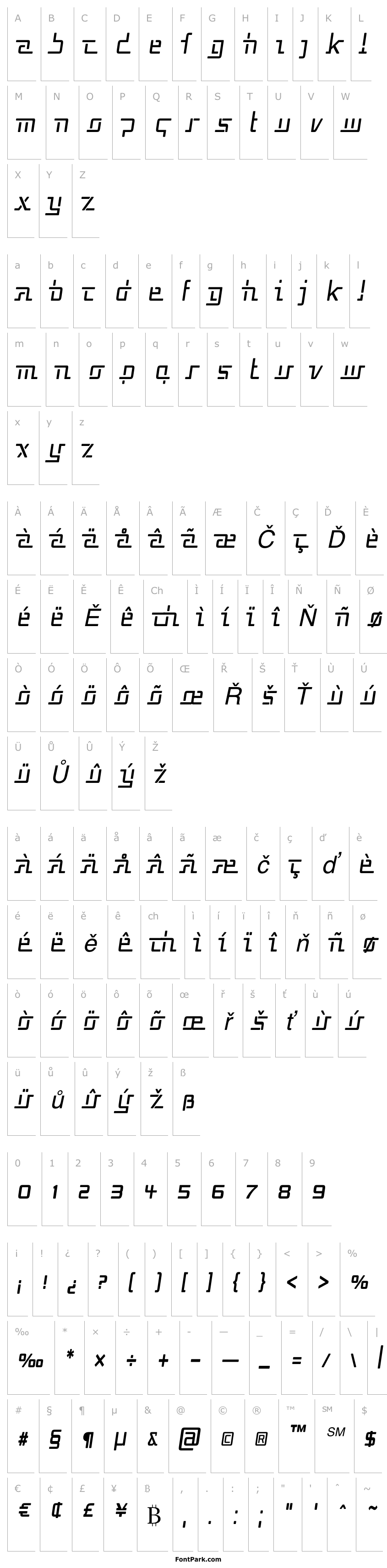 Přehled Republika V Cnd Italic