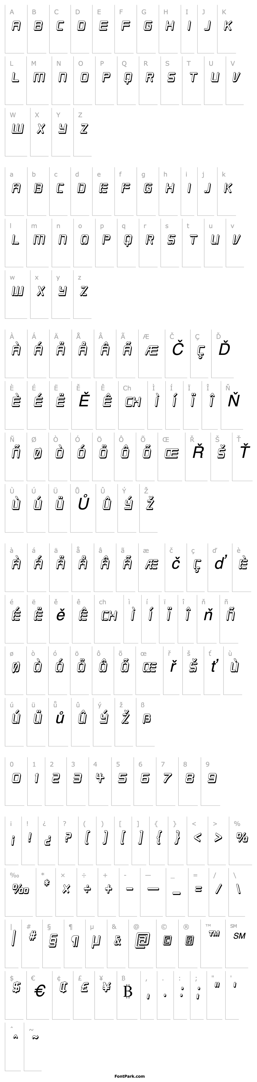 Overview Republikaps Cnd - Shadow Italic