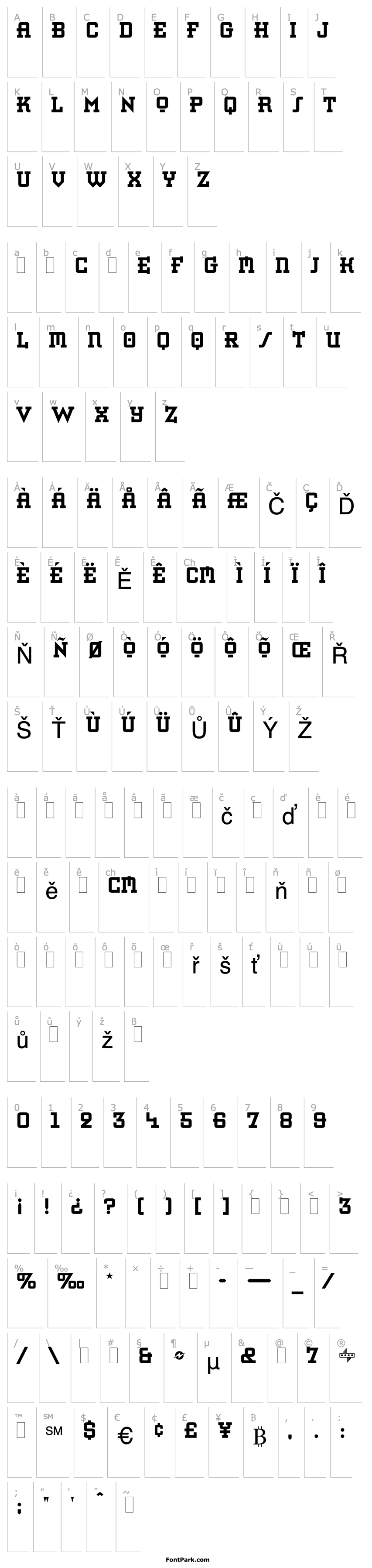 Overview Retro Bold LET Plain:1.0