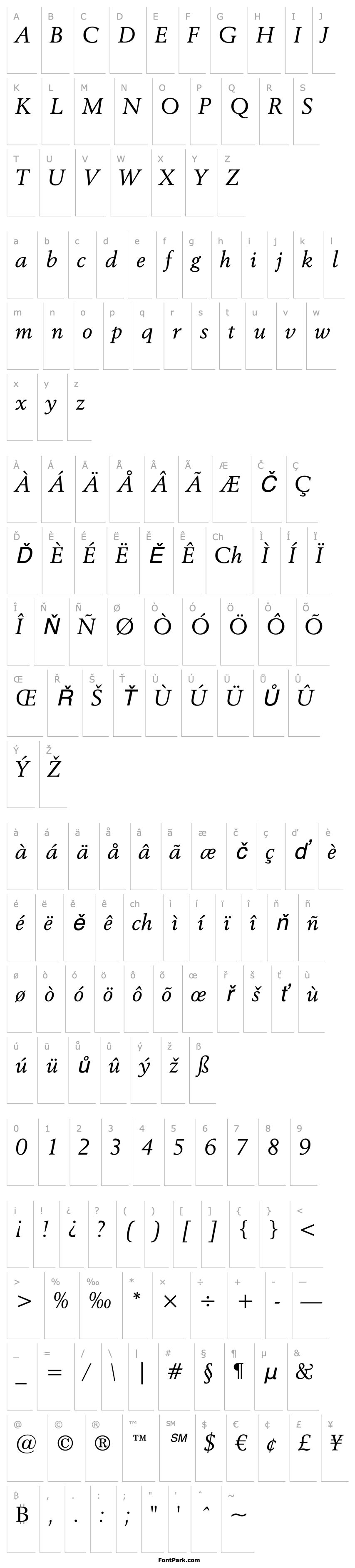 Overview Revival565BT-Italic