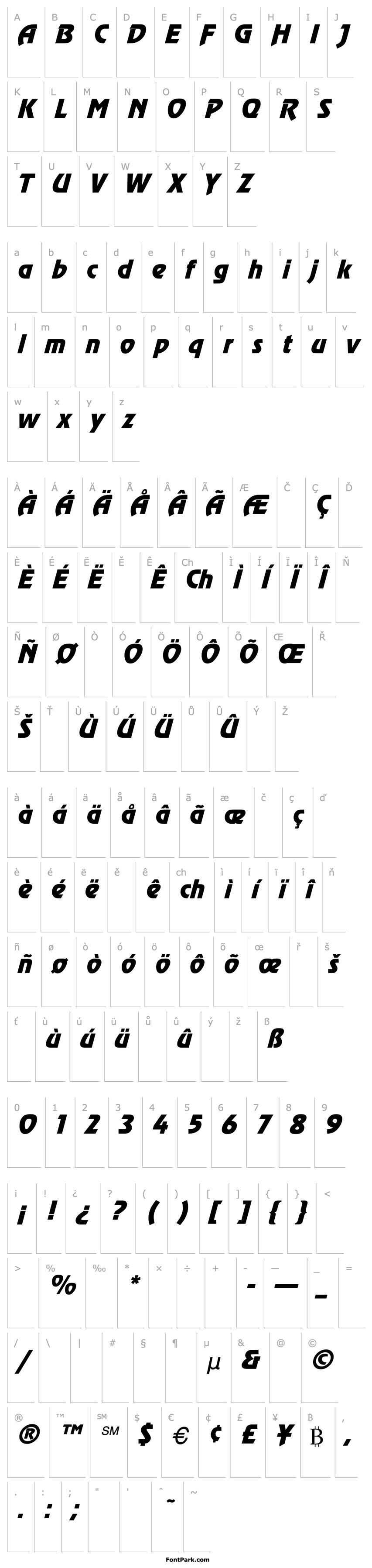 Overview Revue Italic