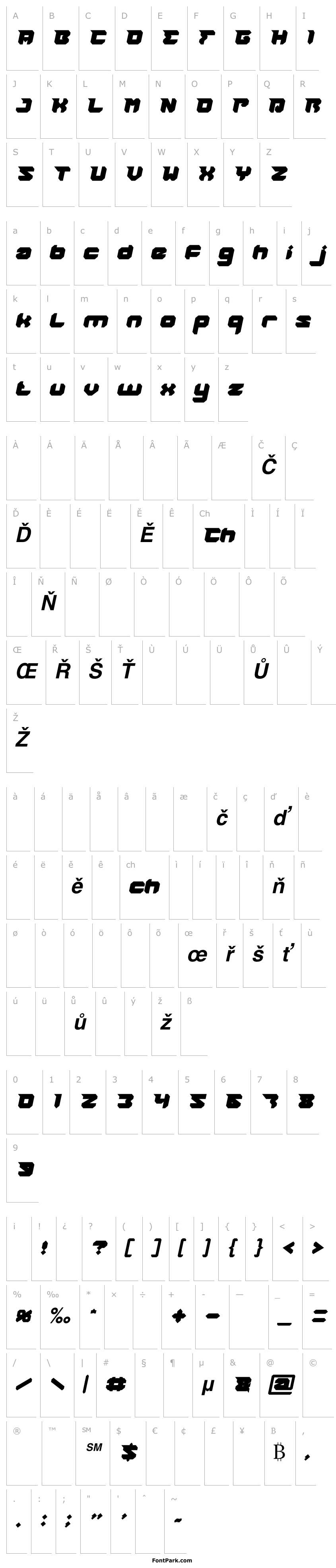 Overview RHINOCEROS Break THE Wall Bold Italic