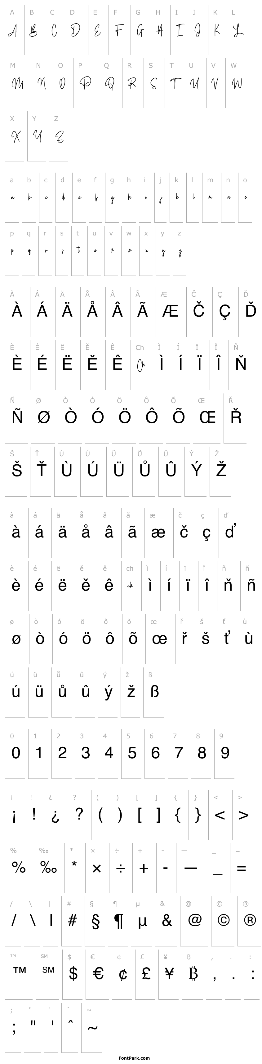 Overview Rhodes Free Font Regular