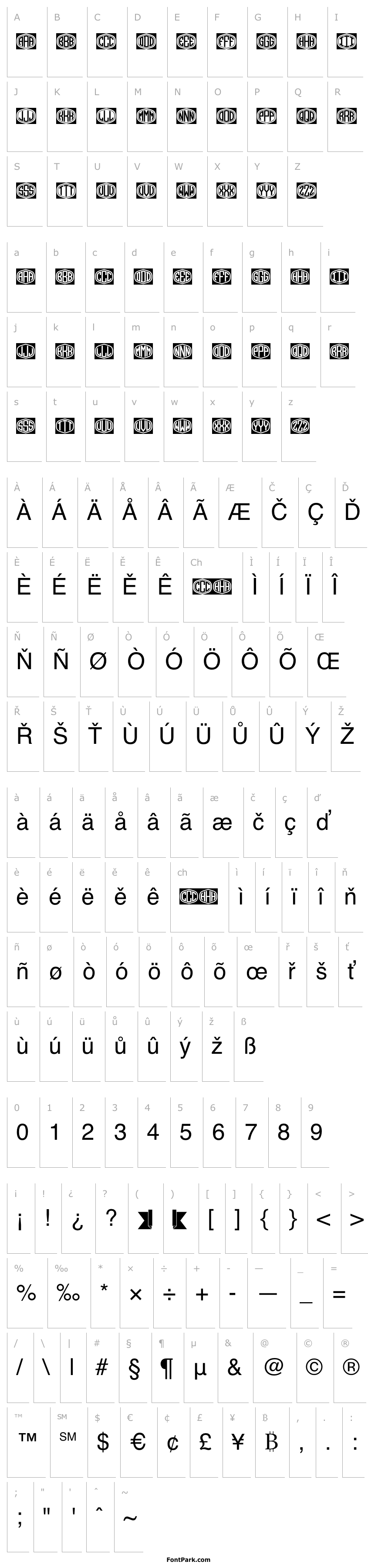 Overview Ribbon Monogram Regular