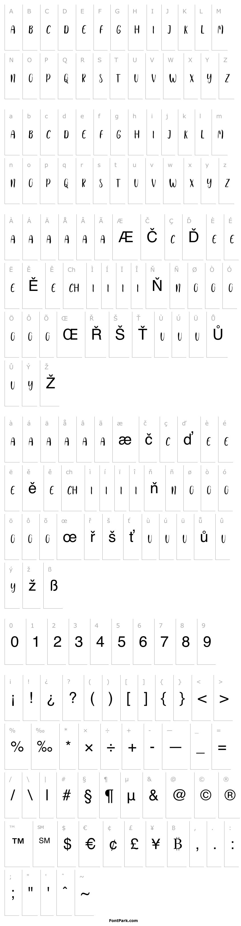 Přehled Right Attitude Demo Sans
