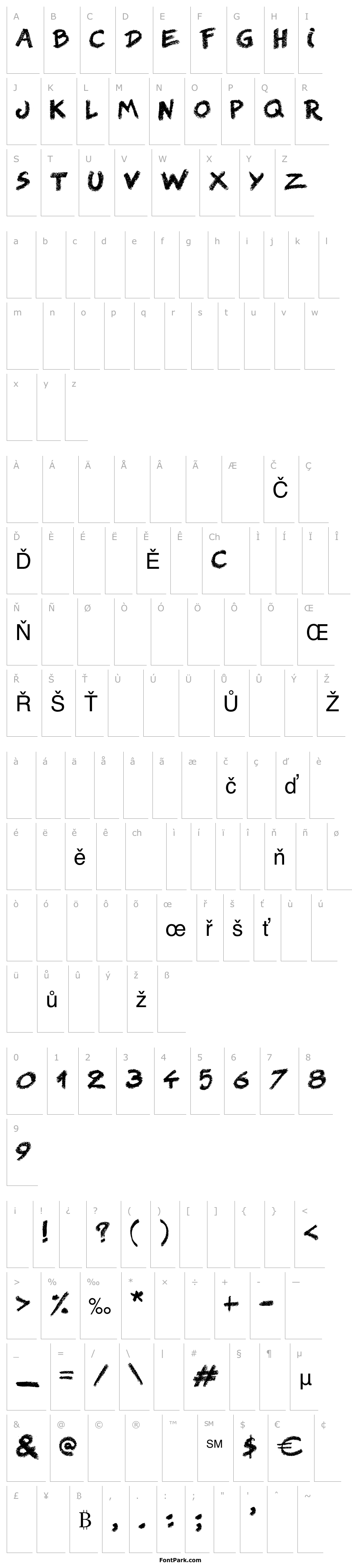 Overview Right Chalk