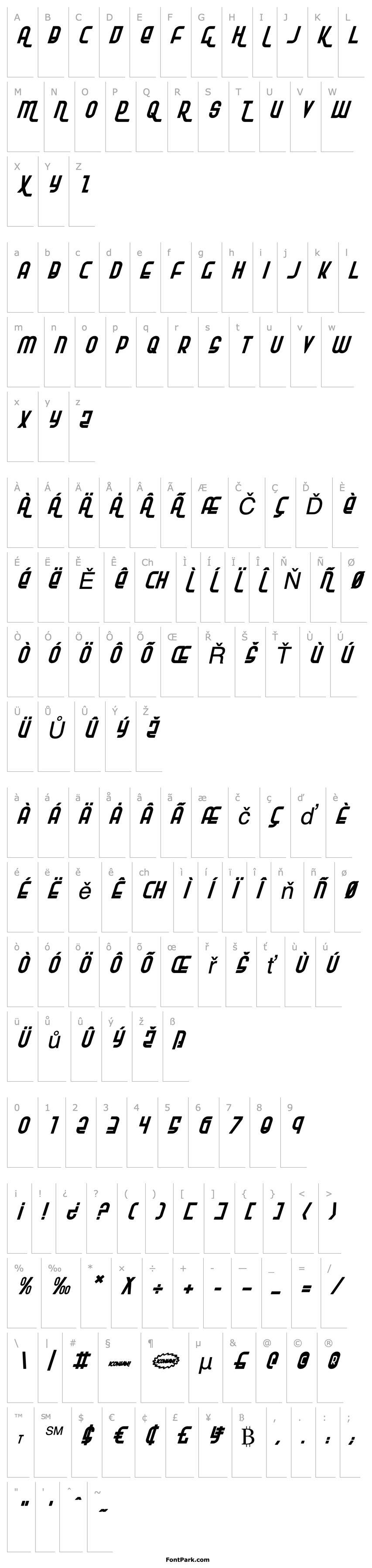 Přehled Ro'Ki'Kier Italic