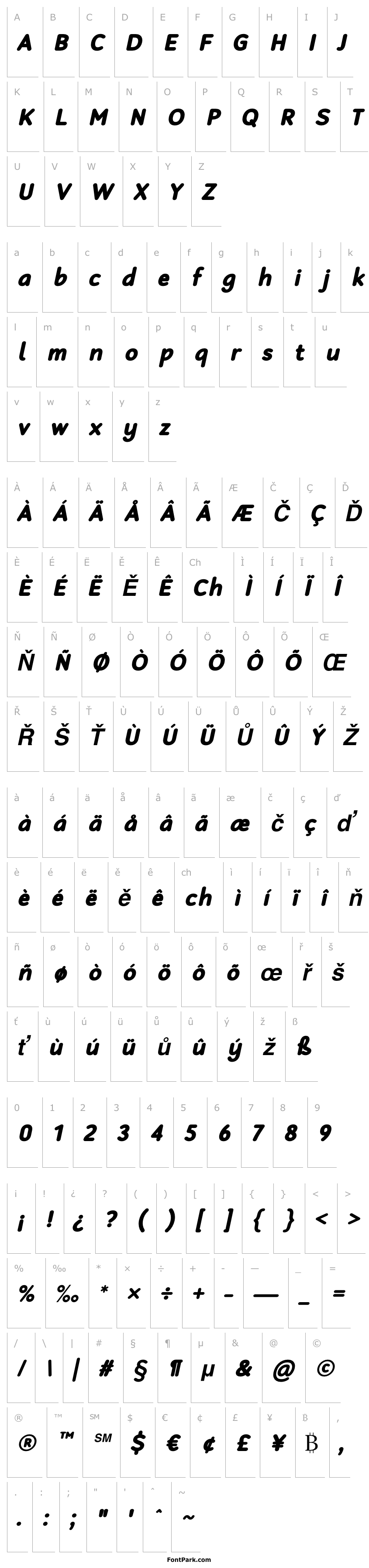 Přehled Robaga Rounded Black Italic