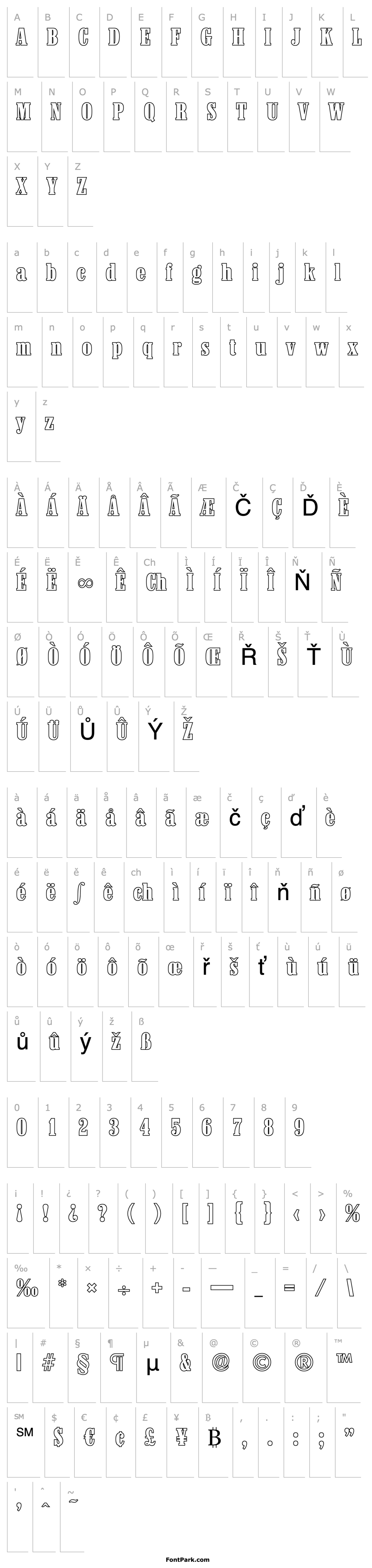 Overview RobertBeckerOutline-Heavy-Regular