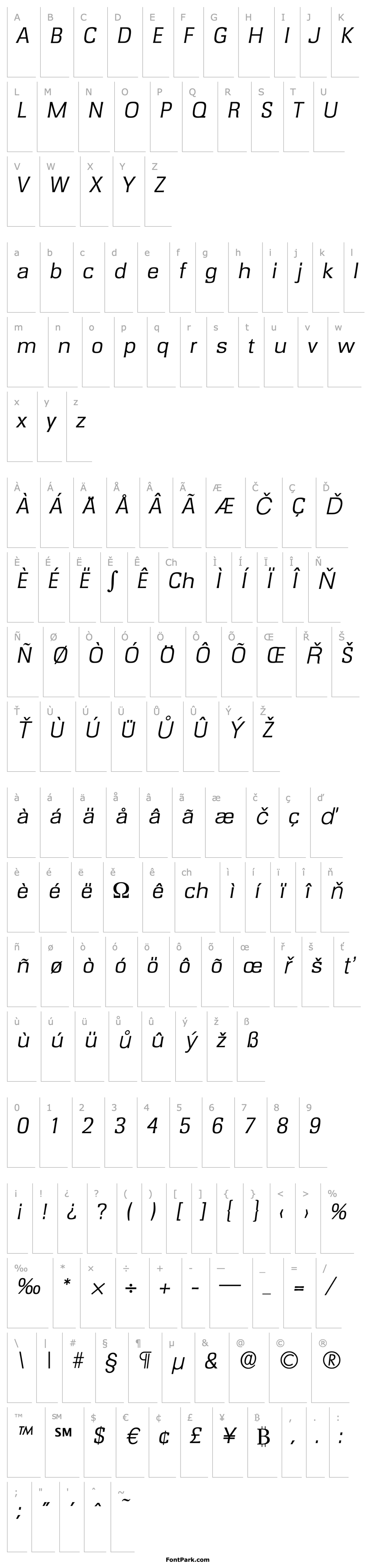 Overview Rochester-Serial-Light-RegularItalic