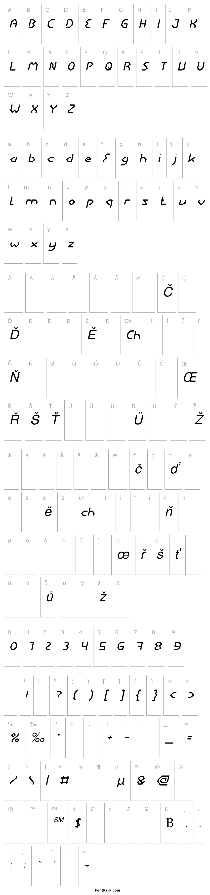 Overview ROCKET BROTHER Italic