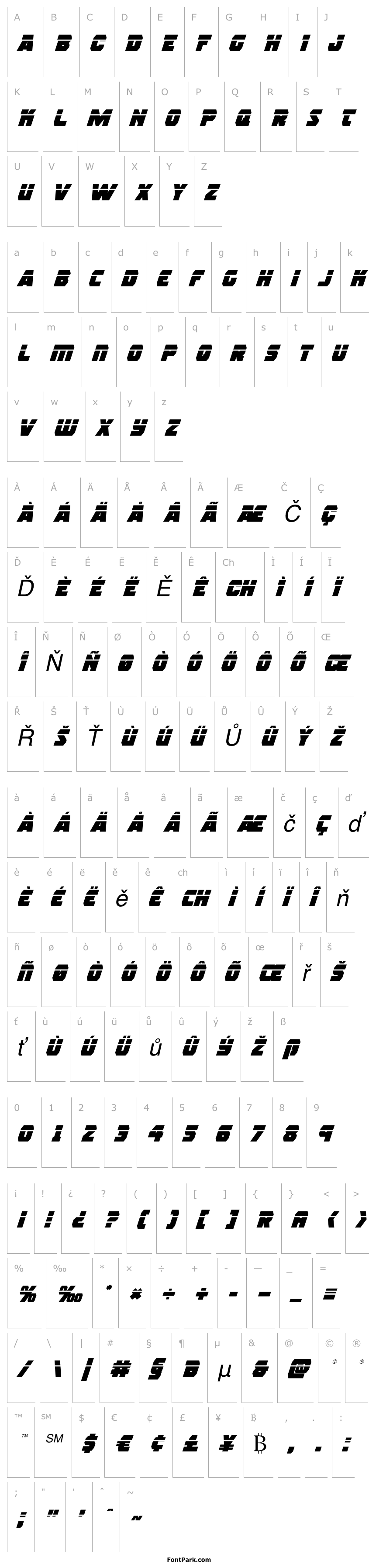 Přehled Rogue Hero Laser Italic