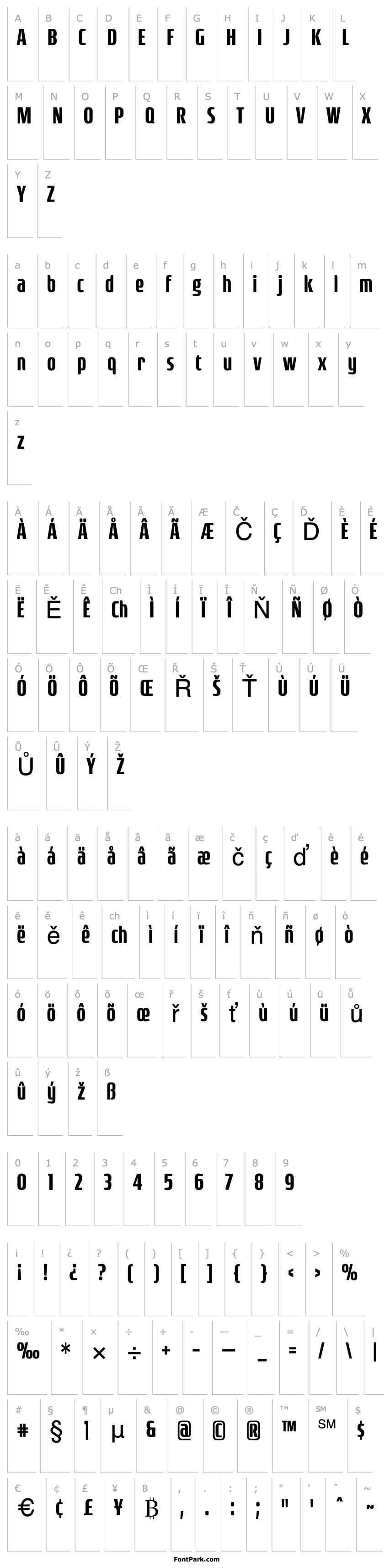 Overview Rogue Sans Cond Medium