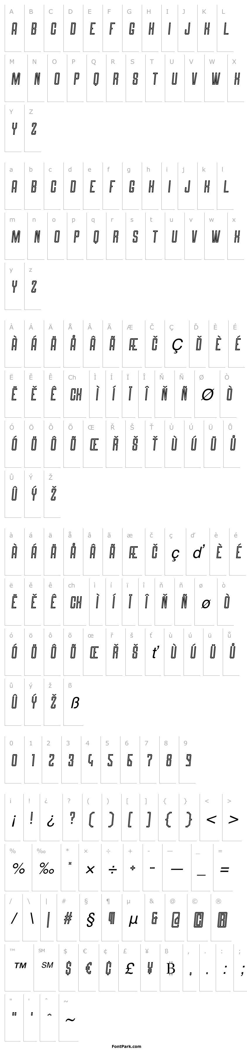 Přehled Roguedash-ItalicLine