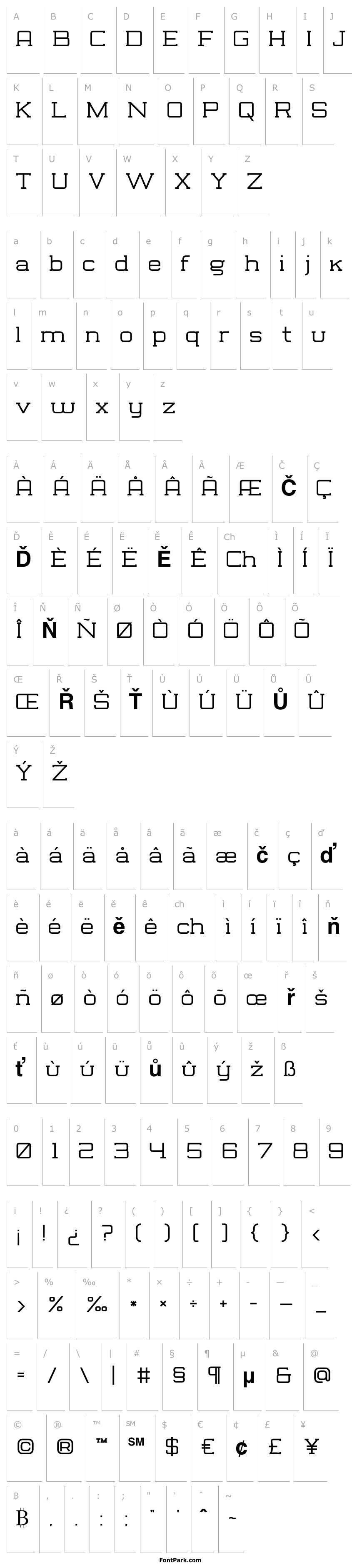 Overview Rogueland Slab Bold