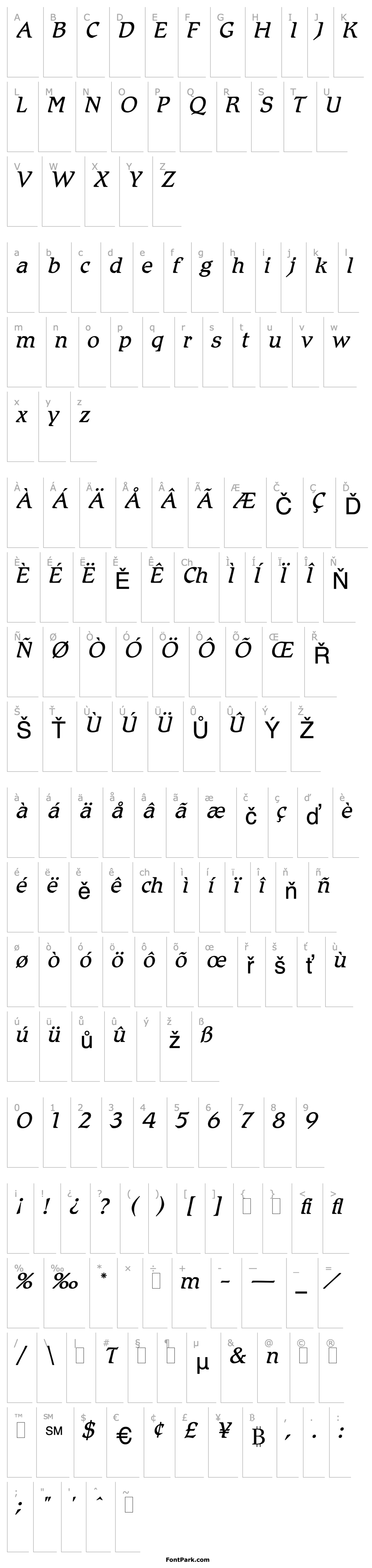 Overview Romic Light Italic LET Plain:1.0