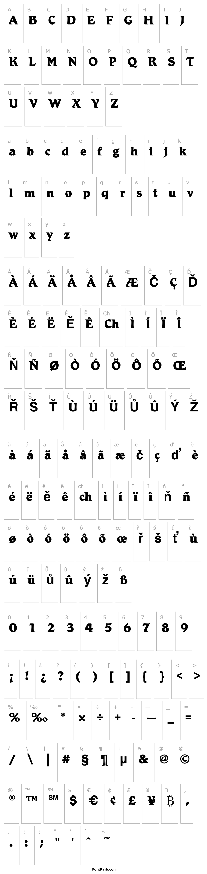 Overview RomicEF-ExtraBold