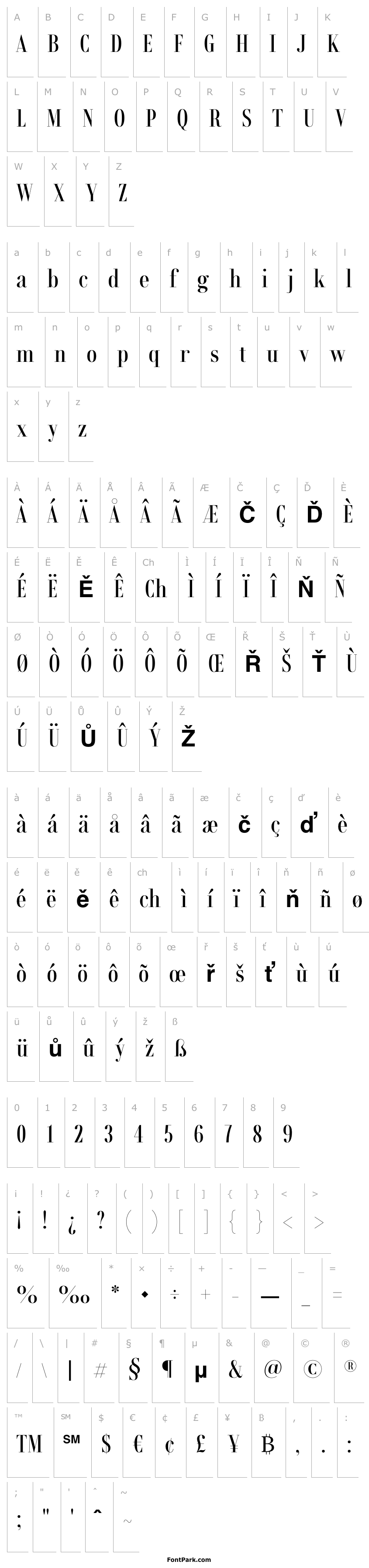 Přehled Rondal Semibold