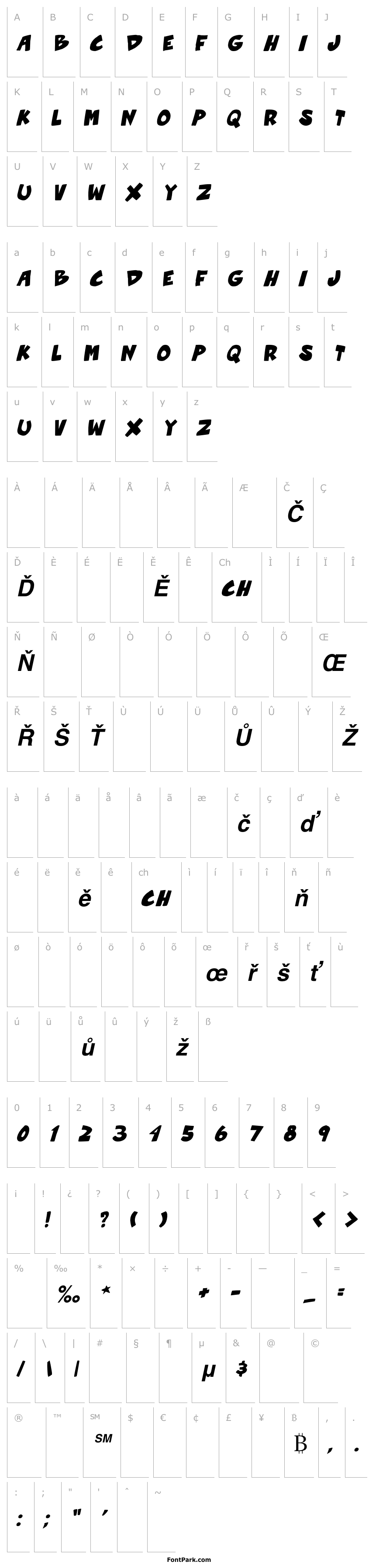 Přehled Roof runners active Bold Italic